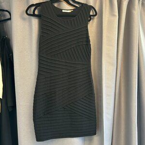 CK Bandage Pleated Dress